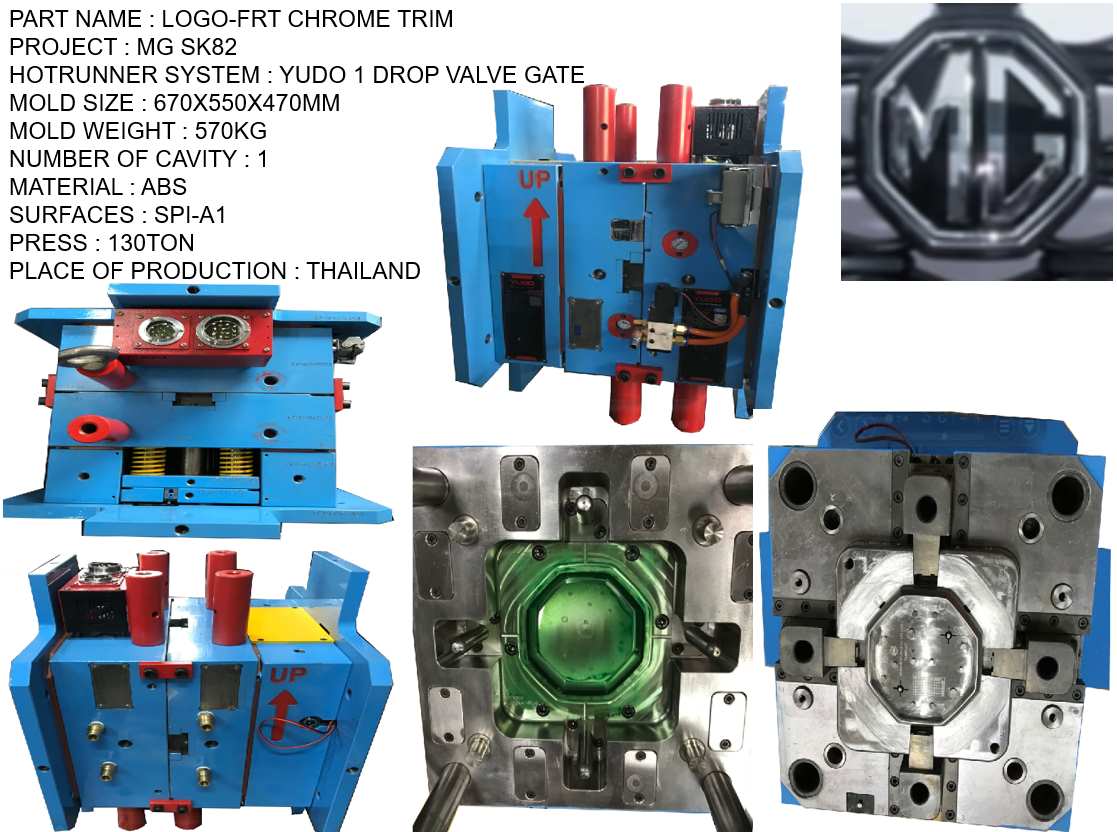 LOGO FRT CHROME TRIM